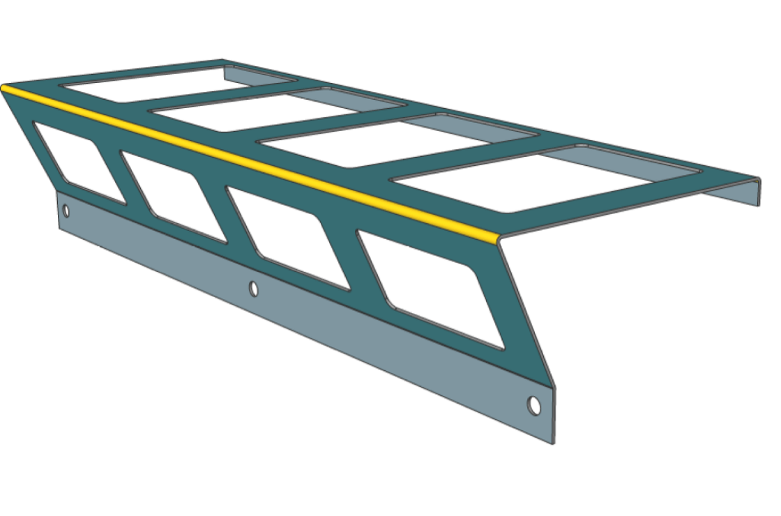 Sheet metal design BricsCAD Mechanical 2 1